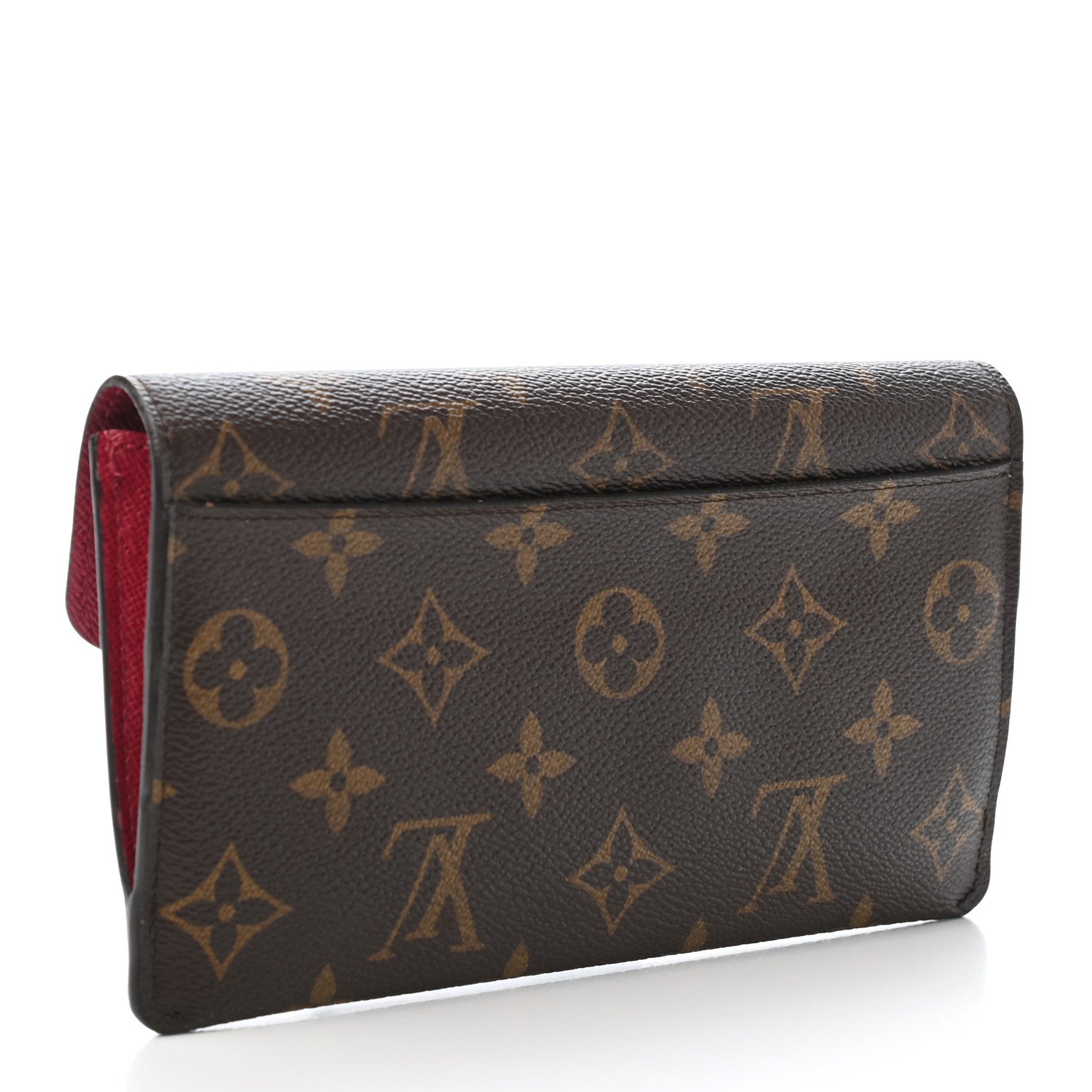 Louis Vuitton Monogram Jeanne Wallet Fuchsia 3 of 5