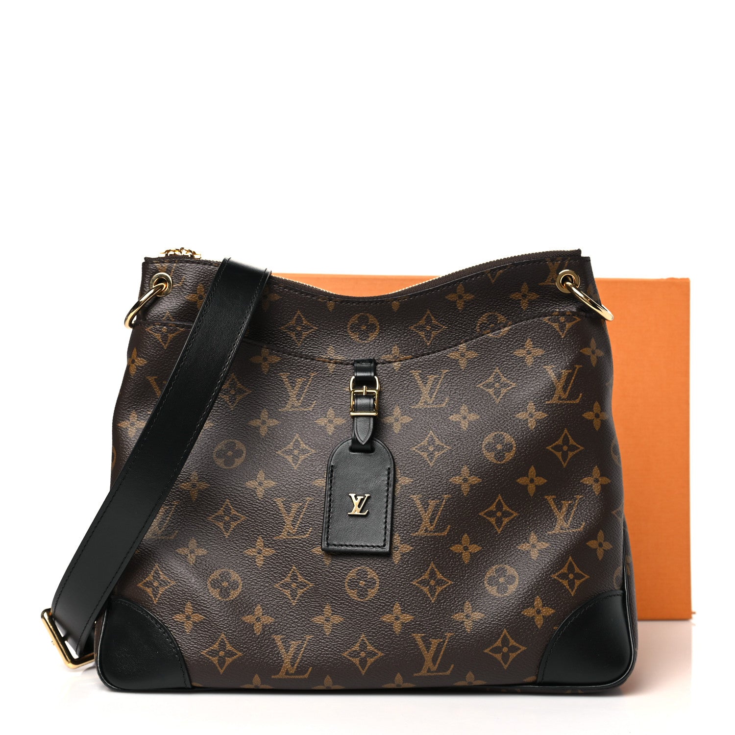Louis Vuitton Monogram Odeon MM Black 10 of 10
