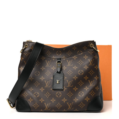 Louis Vuitton Monogram Odeon MM Black 10 of 10