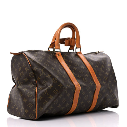 Louis Vuitton Monogram Keepall 45 3 of 27