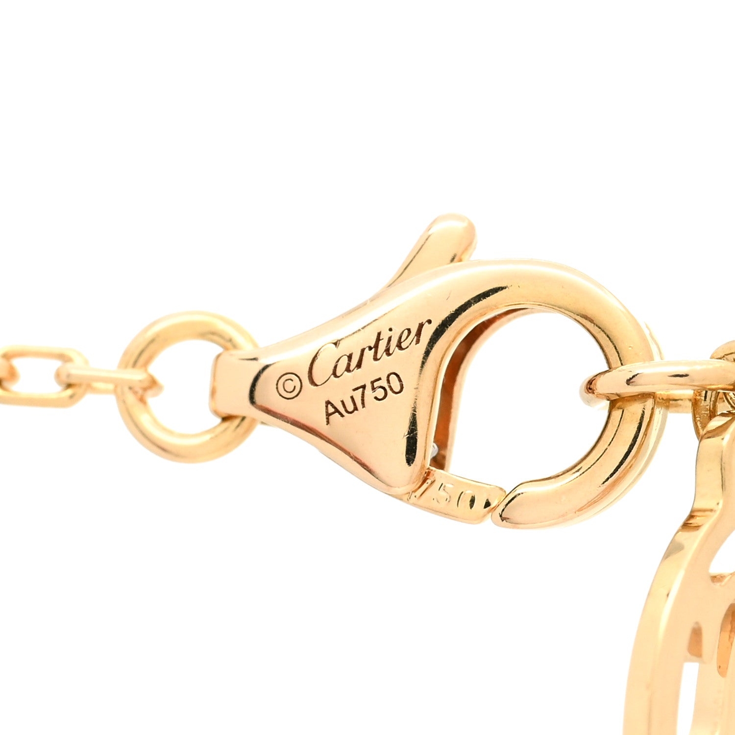 Cartier 18K Pink Gold Diamond SM D'Amour Pendant Necklace 5 of 5