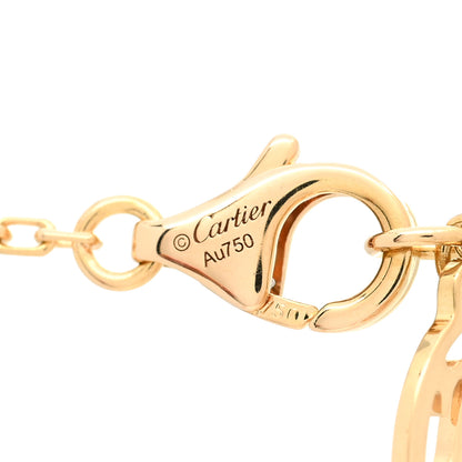 Cartier 18K Pink Gold Diamond SM D'Amour Pendant Necklace 5 of 5