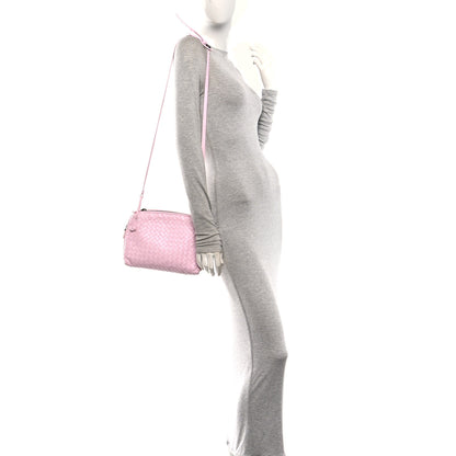 Bottega Veneta Nappa Intrecciato Nodini Crossbody Messenger Bliss Washed 2 of 11