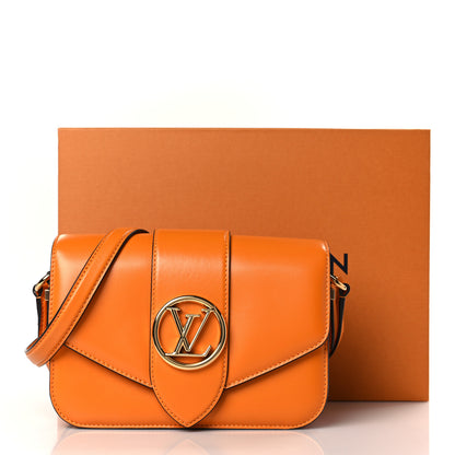 Louis Vuitton Smooth Calfskin Pont 9 Summer Gold 9 of 9