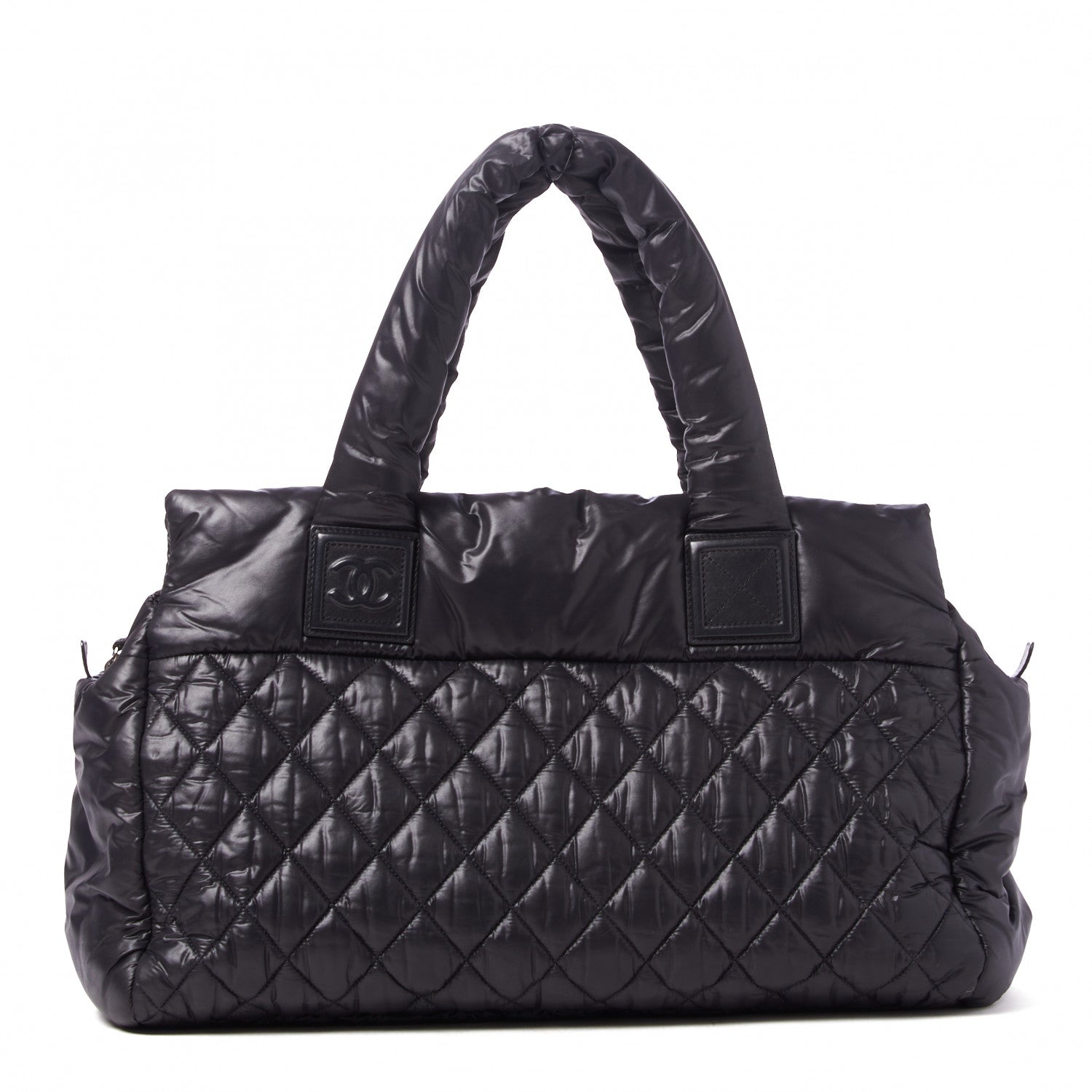 Chanel Nylon Coco Cocoon Zipped Tote Black 1 of 8