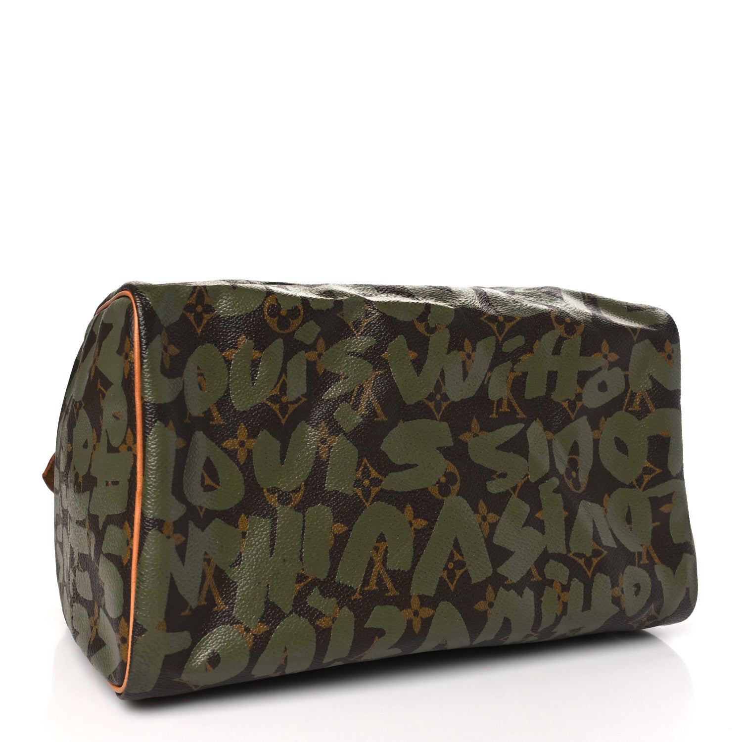 Louis Vuitton Monogram Graffiti Speedy 30 Kaki 4 of 10