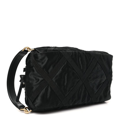 Chanel Nylon Grosgrain Lifestyle Pouch Black 4 of 8
