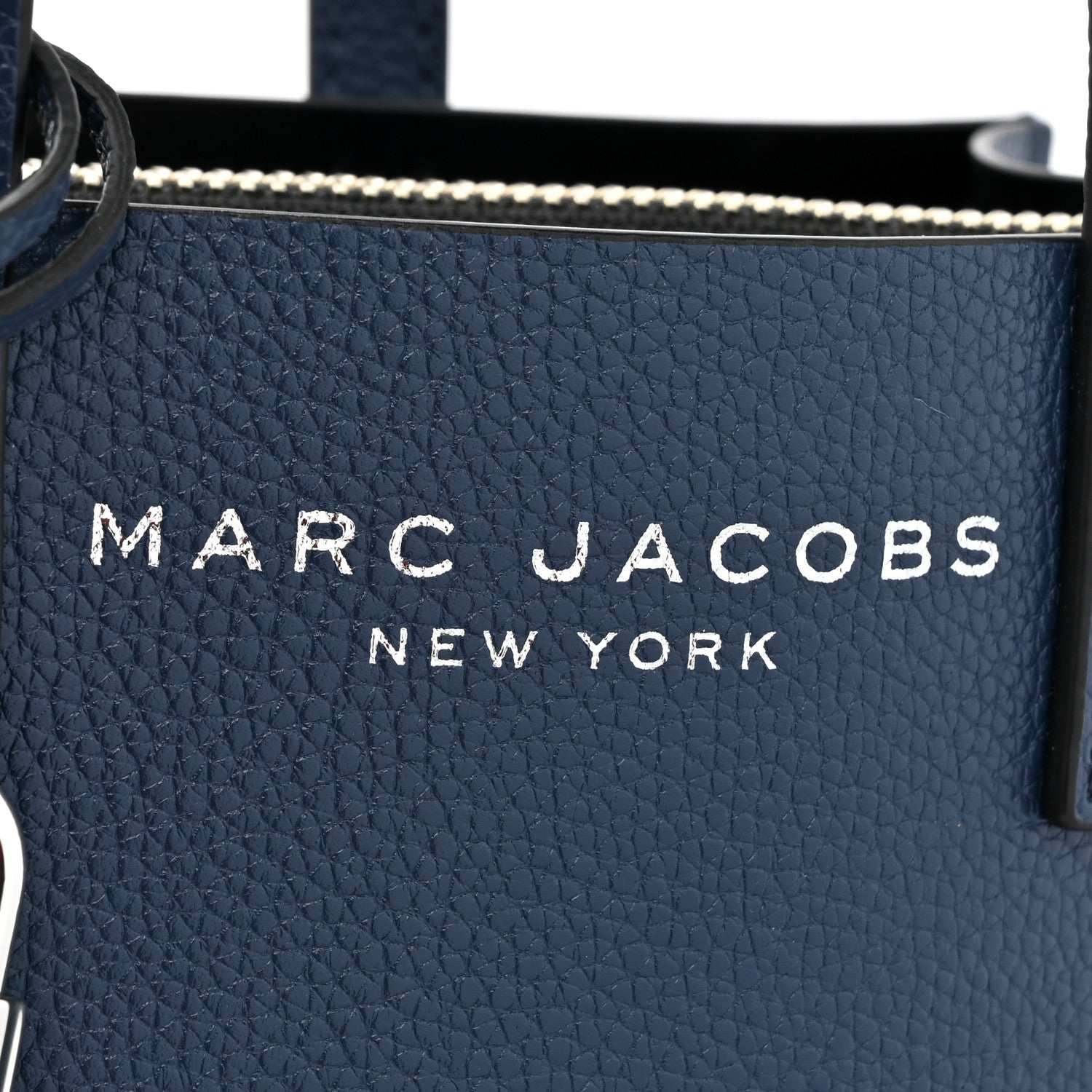 Marc Jacobs Calfskin Mini Grind Tote Bag Azure Blue 6 of 10