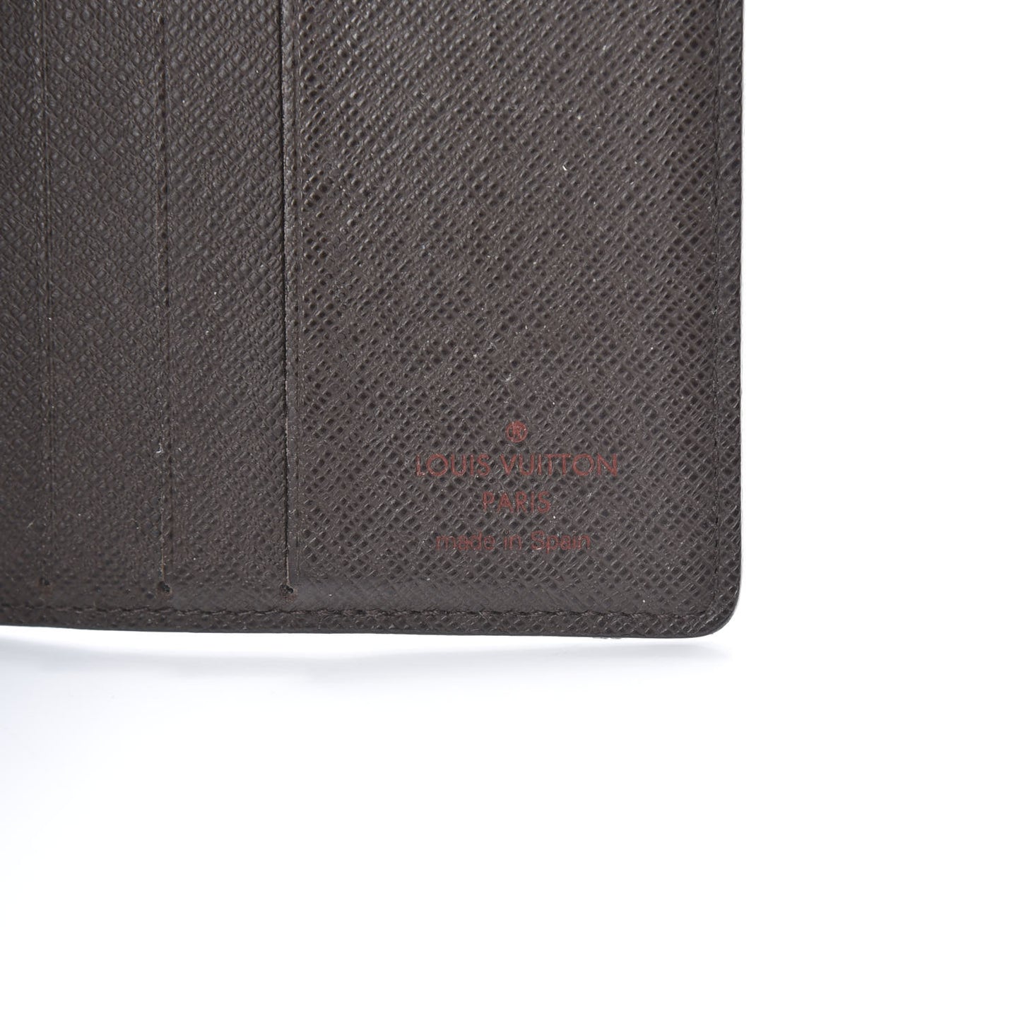 Damier Ebene Porte-Billets 6 Card Bi-Fold Wallet