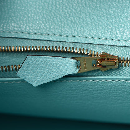 Hermes Epsom Birkin 30 Bleu Atoll 20 of 35
