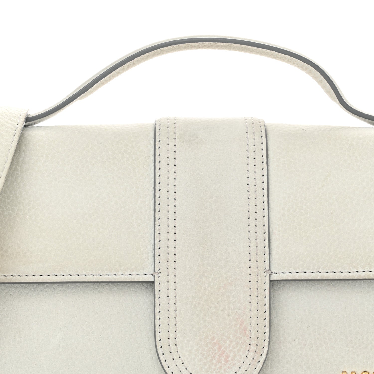 Jacquemus Grained Calfskin Le Grand Bambino Light Grey 7 of 15