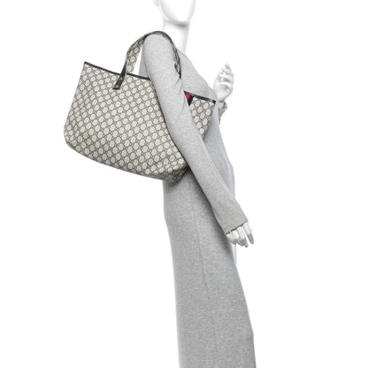 Gucci GG Plus Monogram Medium Signature Web Loop Tote Navy 2 of 11