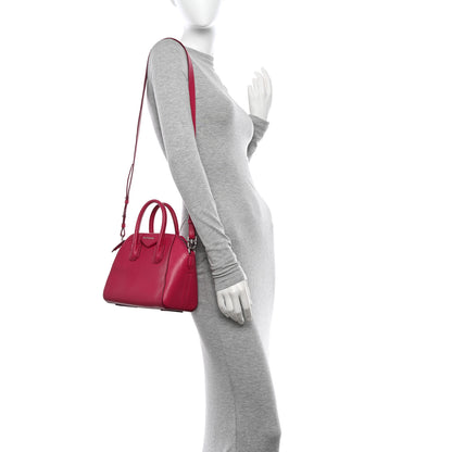 Givenchy Sugar Goatskin Mini Antigona Fushia 2 of 13