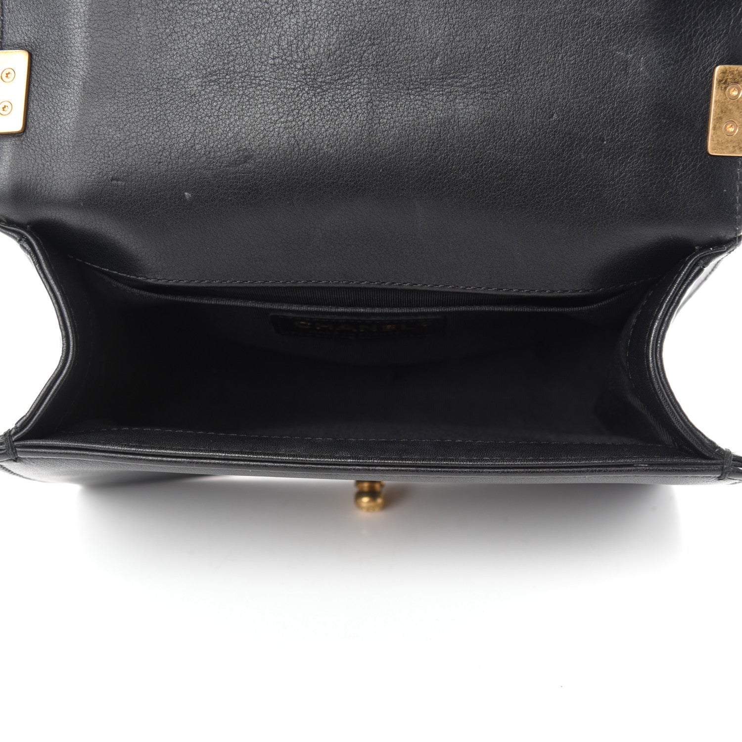 Chanel Calfskin Quilted Small Boy Flap Black 5 of 12