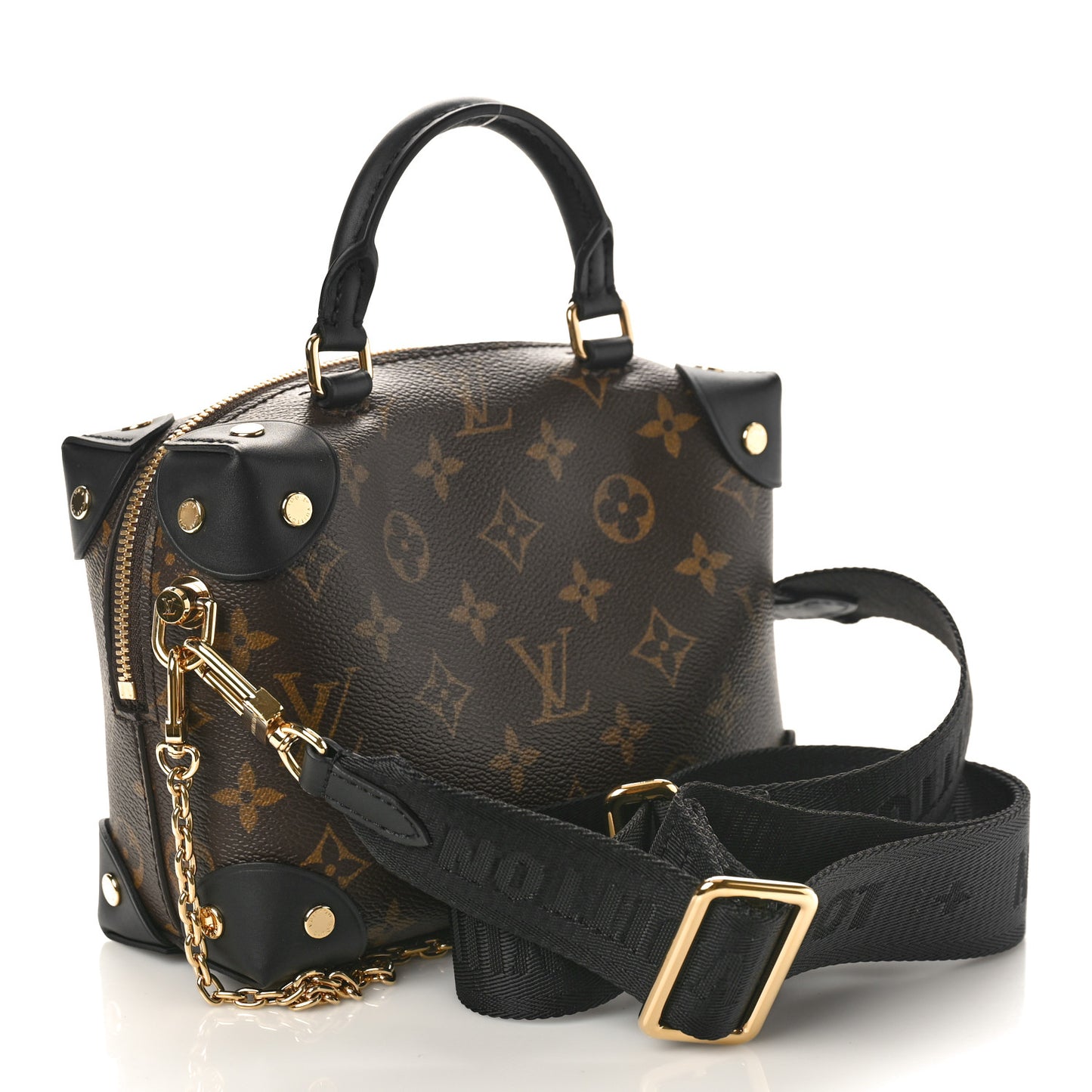 Monogram Petite Malle Souple Black