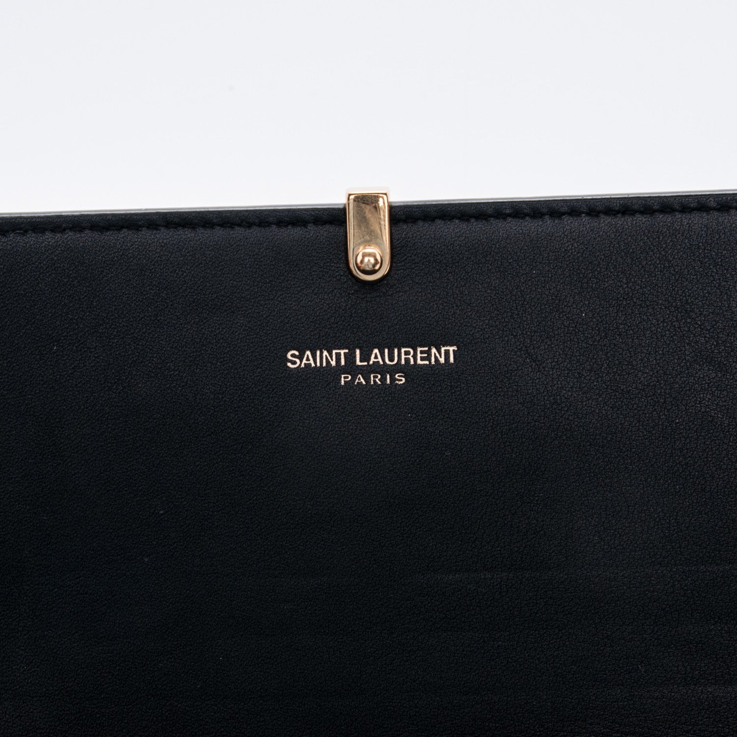 Saint Laurent Calfskin Classic Y Ligne Wallet Black 6 of 9