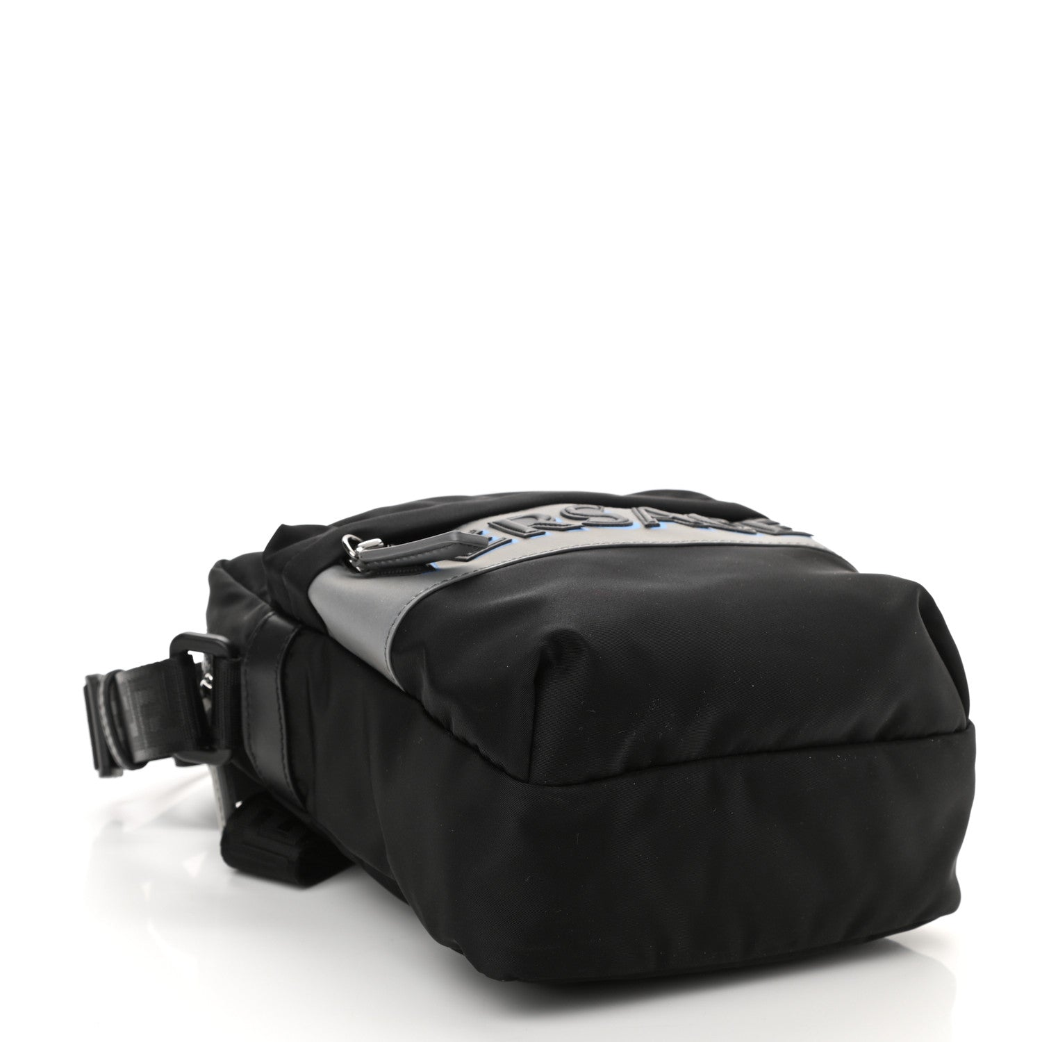 Versace Nylon Logo Crossbody Bag Black 5 of 11