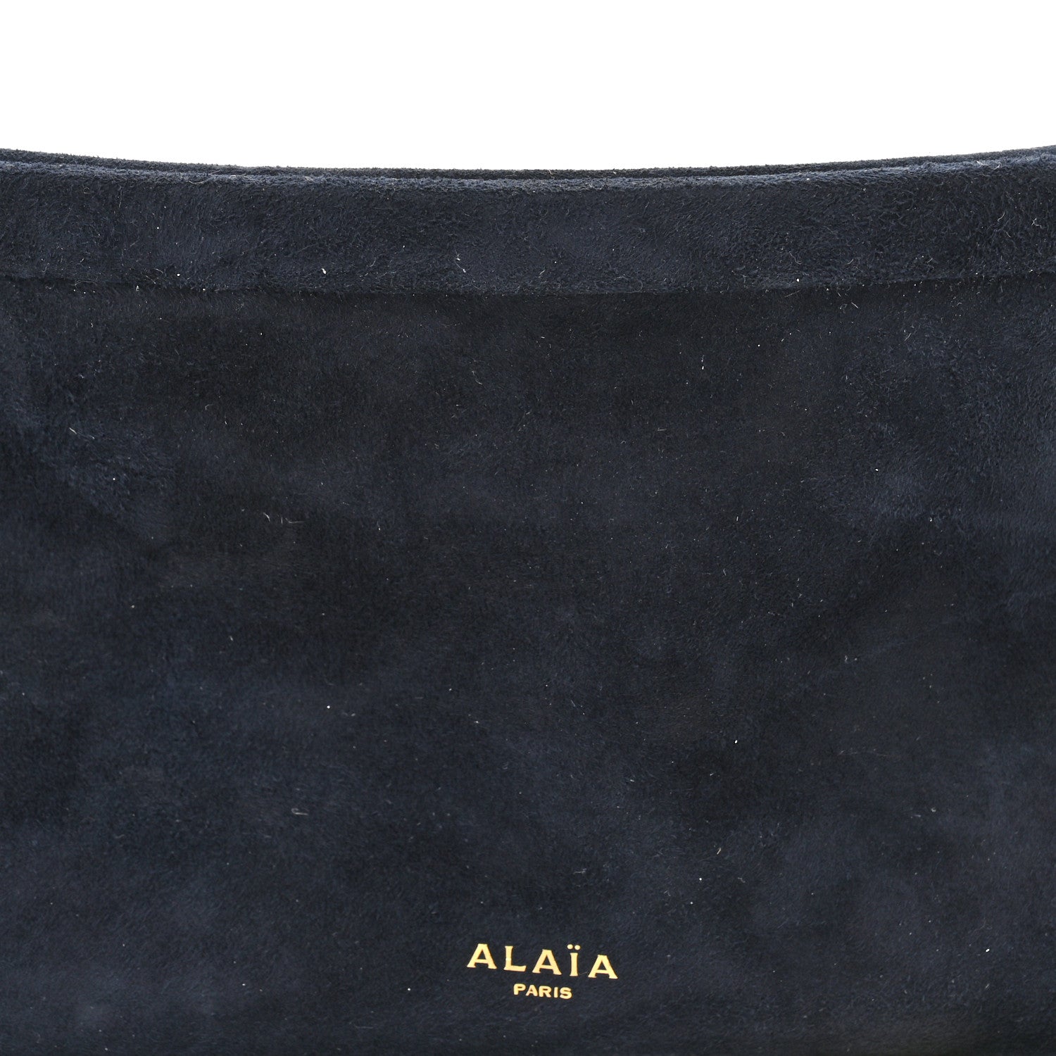 Alaia Suede Le Click East West Small Bag Midnight 7 of 11