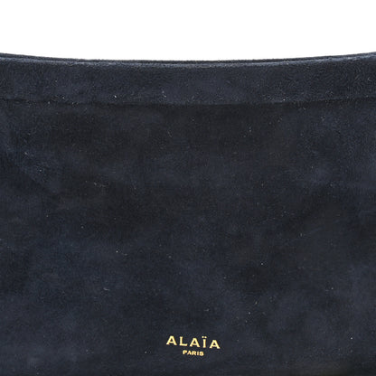 Alaia Suede Le Click East West Small Bag Midnight 7 of 11