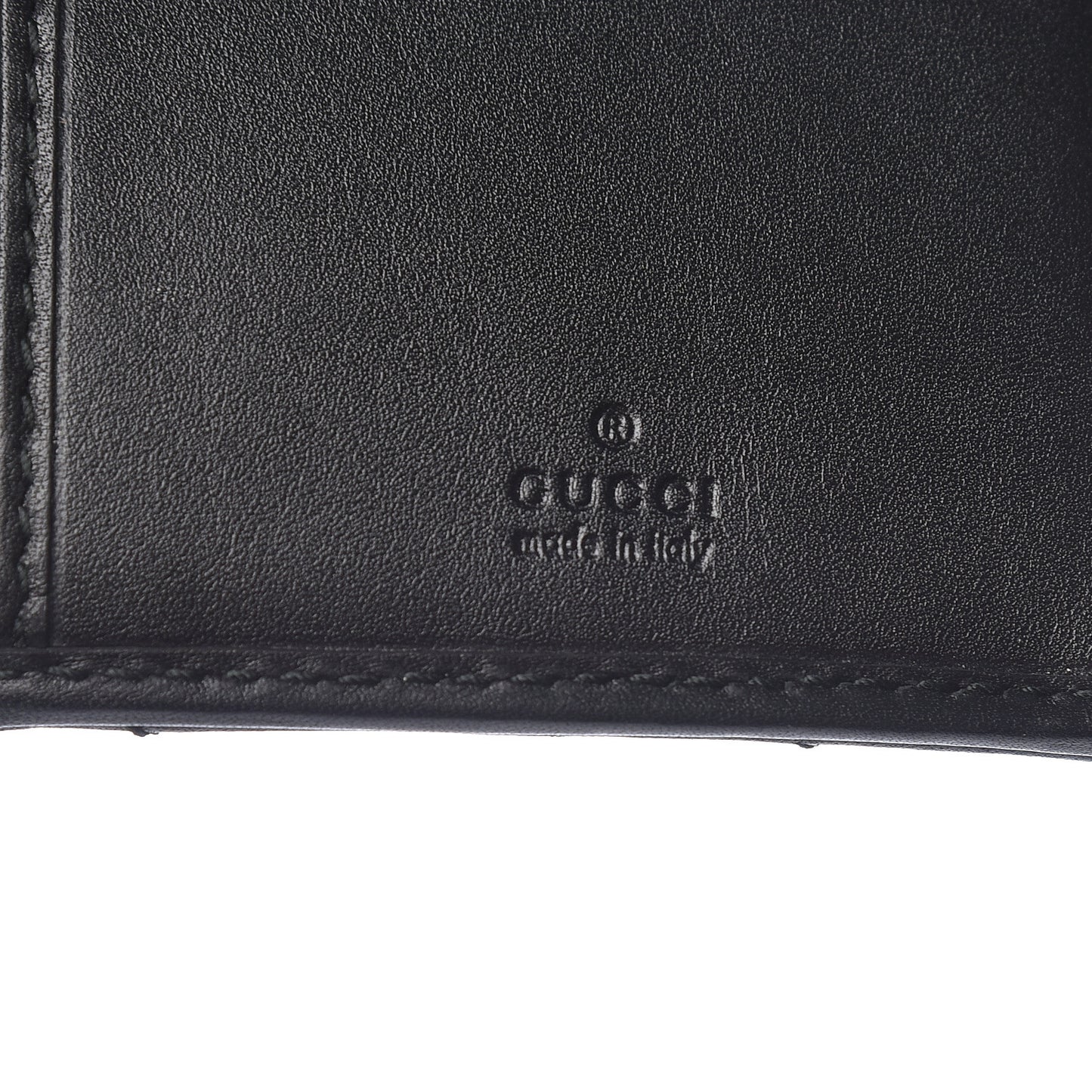 Calfskin Matelasse GG Marmont Wallet Black