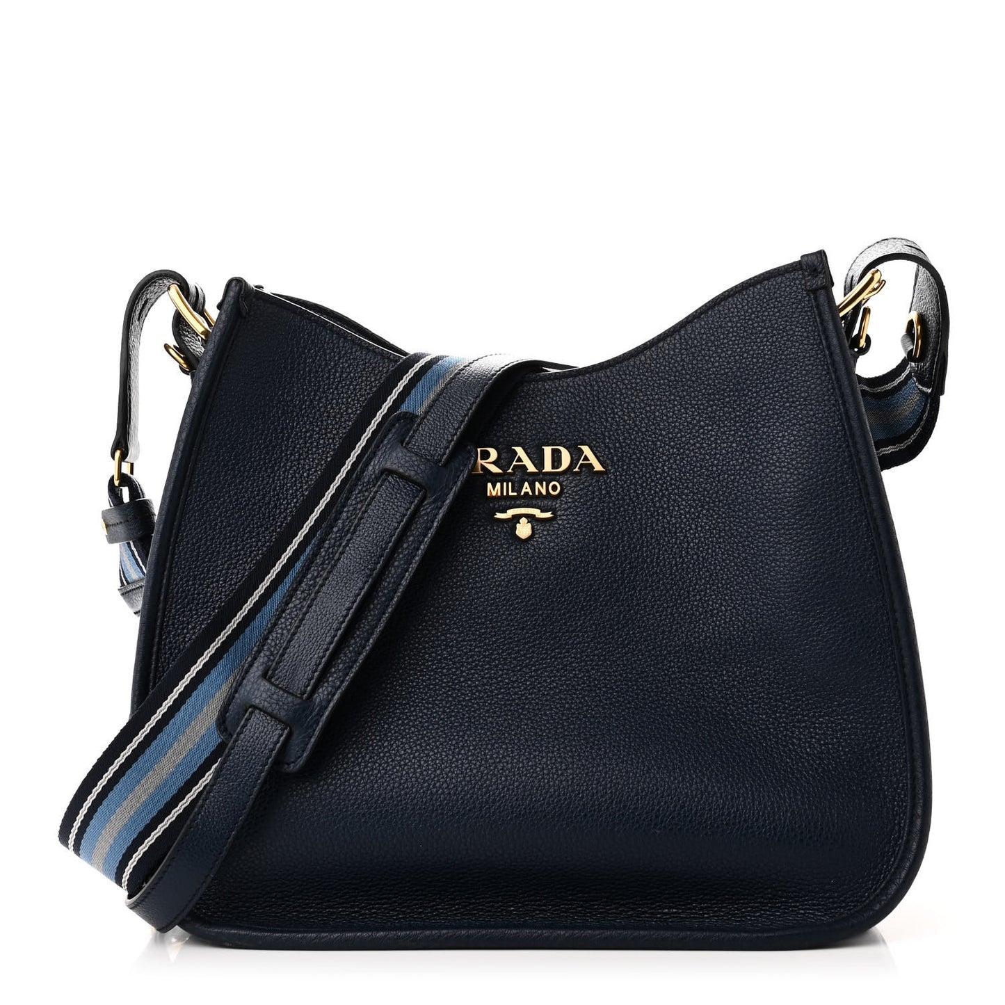 Vitello Daino Hobo Messenger Bag Baltico