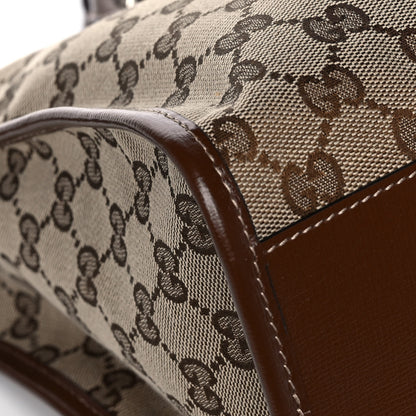 Balenciaga X GUCCI GG Monogram Azalea Calfskin Neo Classic Silver Hardware Medium City Beige Ebony Brown Sugar 12 of 15