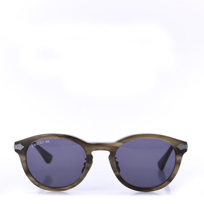 Gucci Acetate Round Metal Sunglasses GG0071S 2 of 8