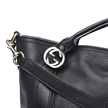 Gucci Cellarius Calfskin Medium Miss GG Top Handle Bag Black 10 of 10