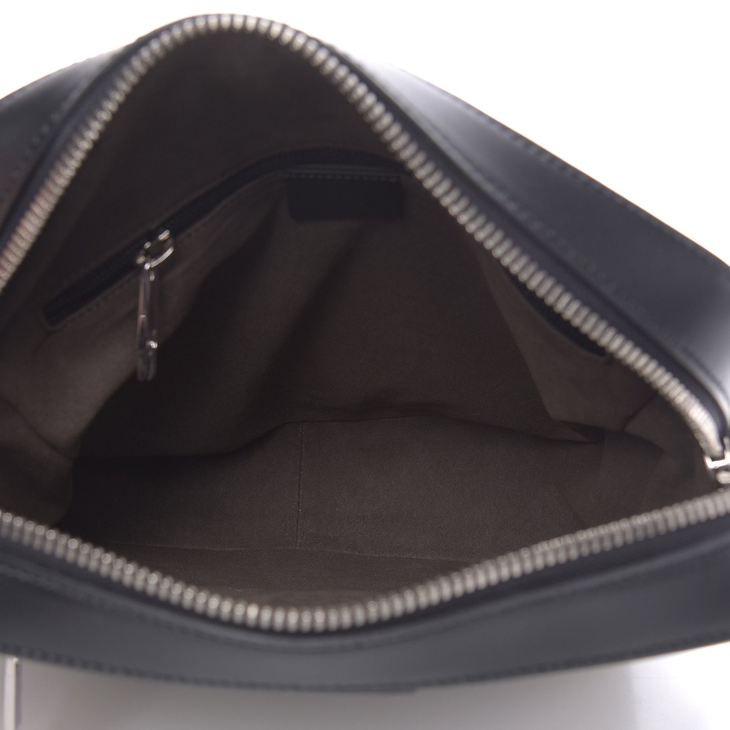 GG Supreme Monogram Flat Messenger Bag Black