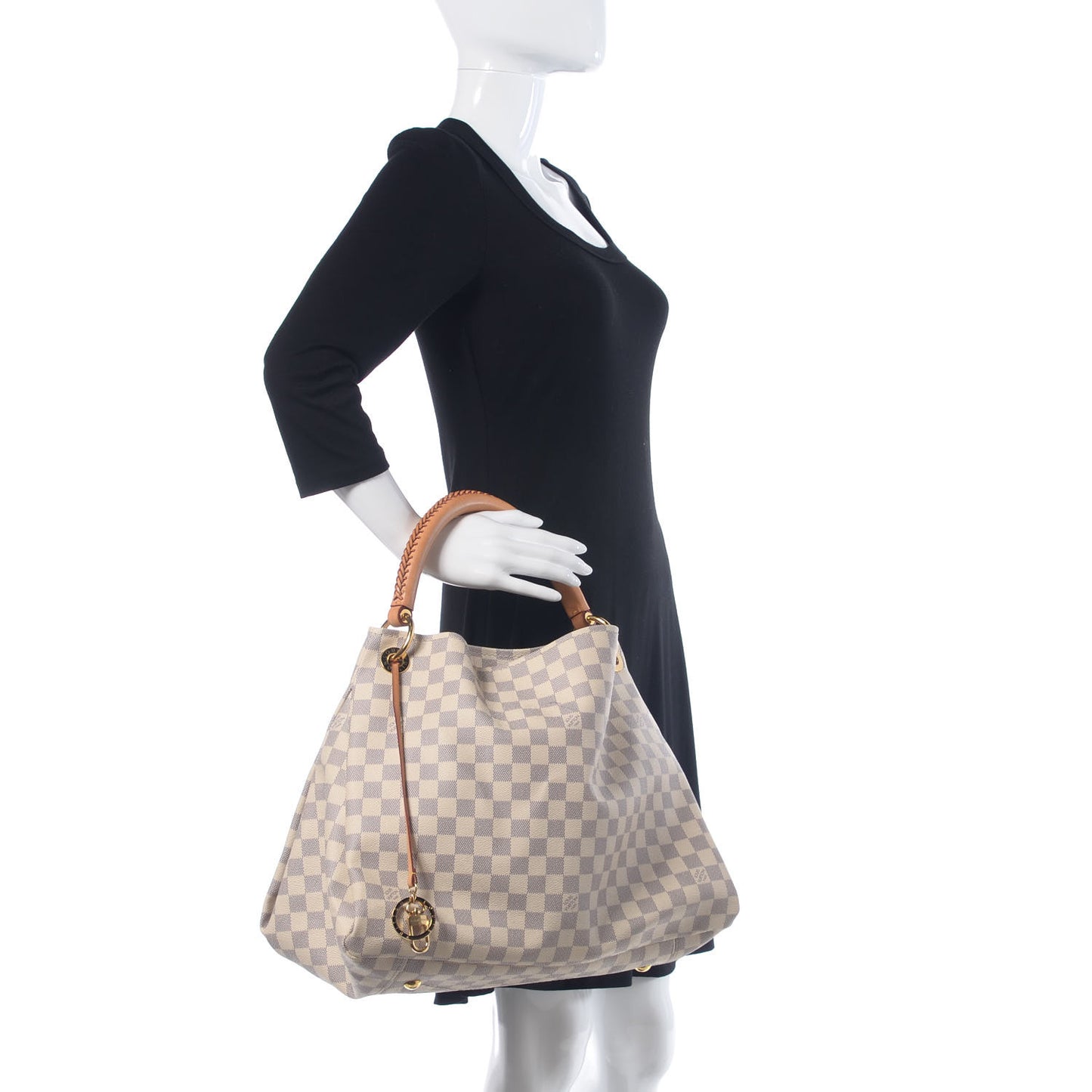 Damier Azur Artsy MM