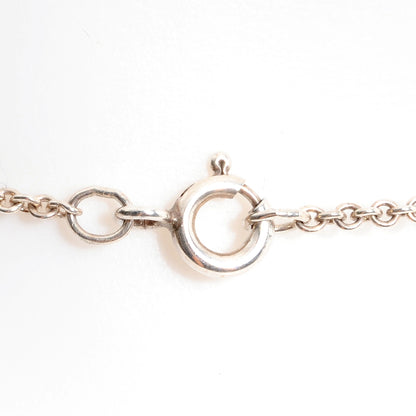 Tiffany Sterling Silver Heart Lariat Necklace 3 of 5