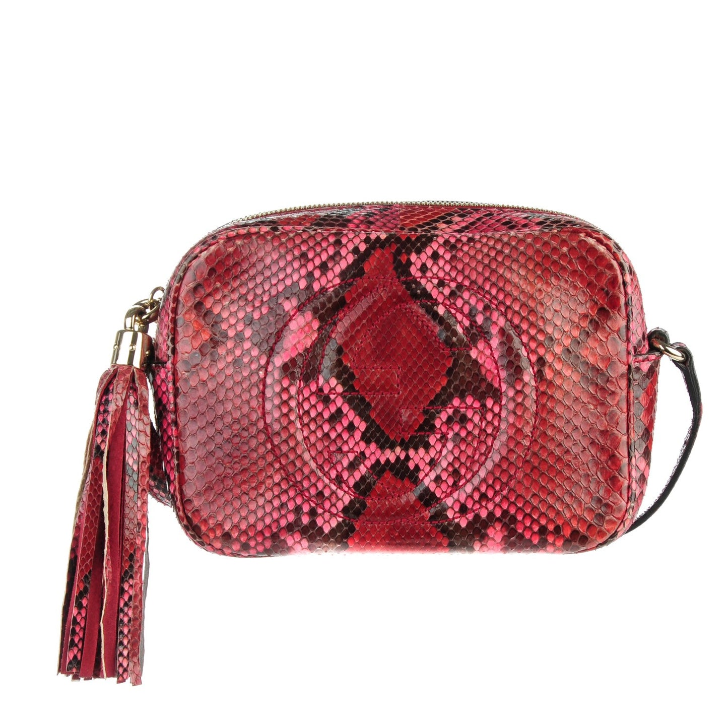 Python Small Soho Disco Bag Red