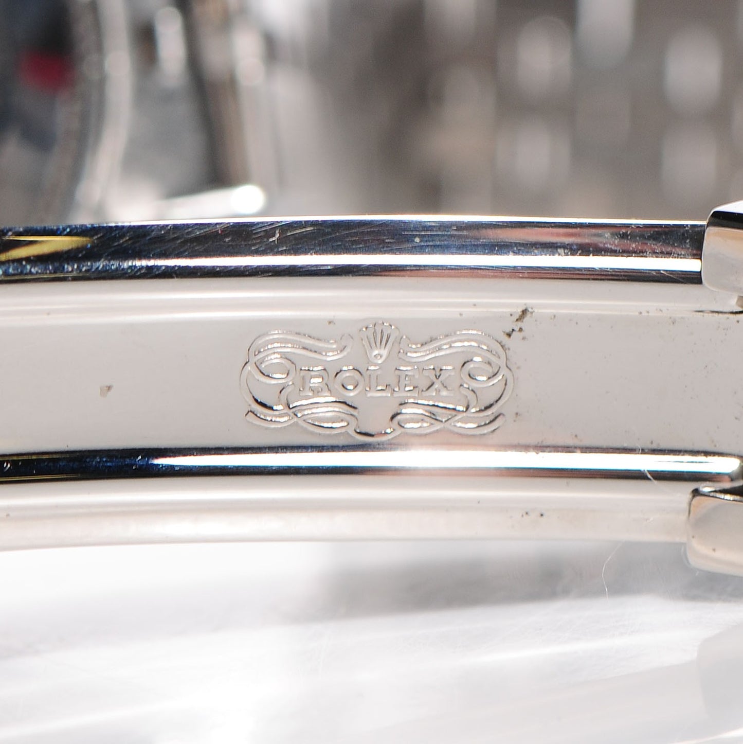 Stainless Steel 26mm Oyster Perpetual Date Watch White Roman 6916