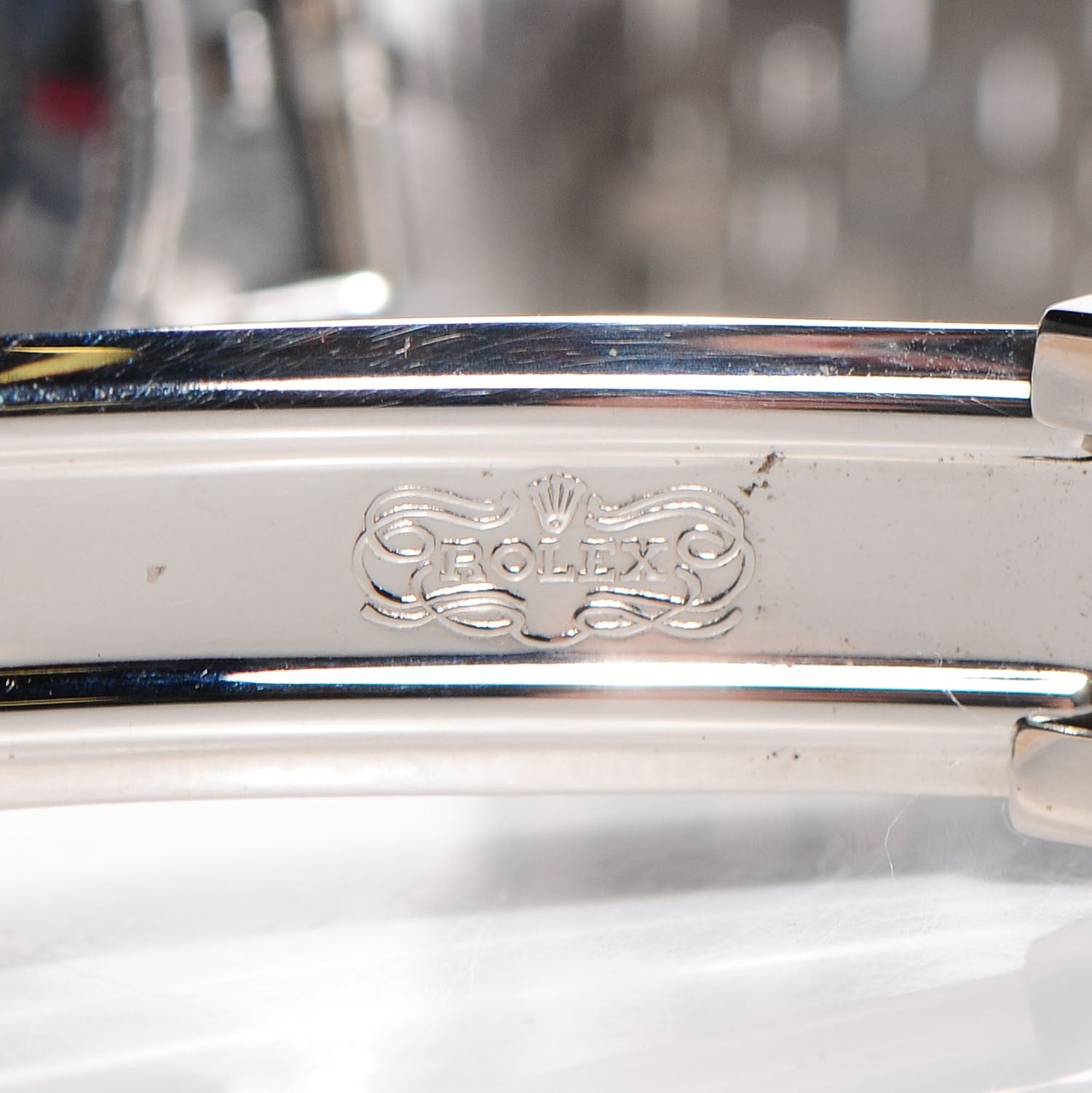 Rolex Stainless Steel 26mm Oyster Perpetual Date Watch White Roman 6916 6 of 8