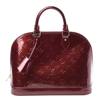 Louis Vuitton Vernis Alma PM Rouge Fauviste 1 of 8