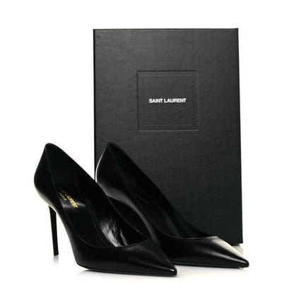 Saint Laurent Calfskin Zoe 85 Pumps 40 Black 9 of 9
