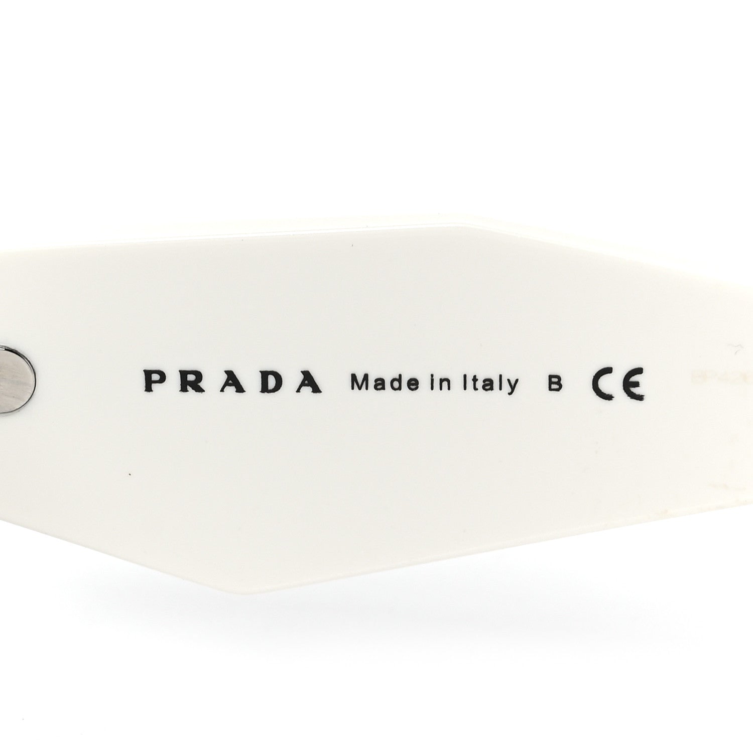 Prada Acetate Symbole Sunglasses SPR 17W White 5 of 6