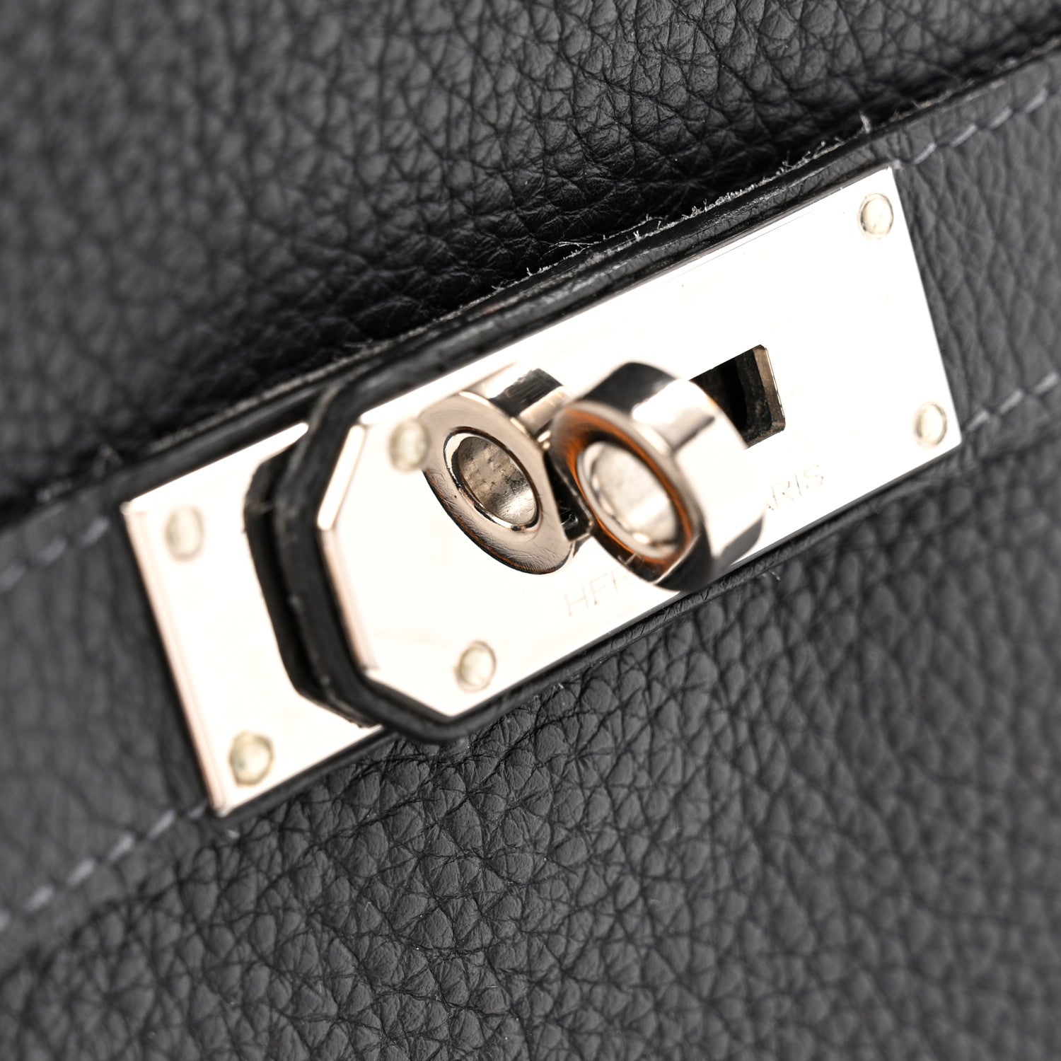 Hermes Taurillon Clemence Jypsiere 31 Bleu Indigo 12 of 16