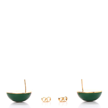 Gucci Resin Web Stud Earrings 3 of 4