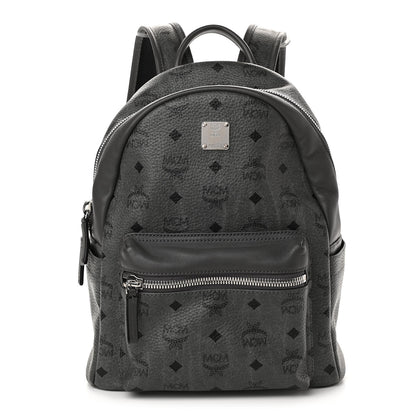 MCM Visetos Small Stark Backpack Phantom Grey 1 of 10