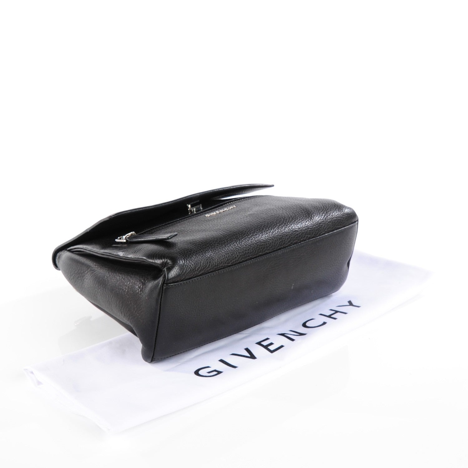 Givenchy Calfskin Small Pandora Pure Flap Bag Black 4 of 8