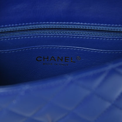 Chanel Lambskin Quilted Mini Rectangular Flap Royal Blue 6 of 17