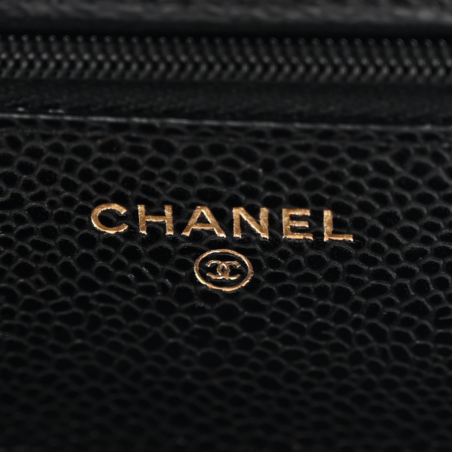 Chanel Caviar Quilted Wallet On Chain WOC Black 6 of 11