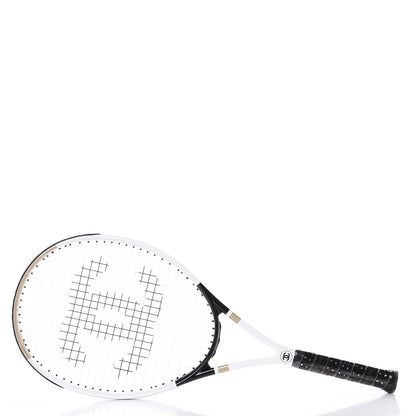 Chanel Tennis Racquet and Nylon Quilted Cover White 2 of 10