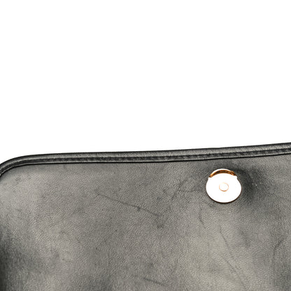 Saint Laurent Lambskin Matelasse Monogram Medium Niki Chain Satchel Black 21 of 33