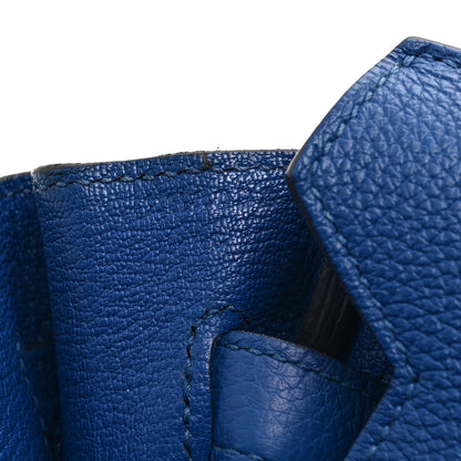 Hermes Togo Birkin 30 Bleu France 7 of 10