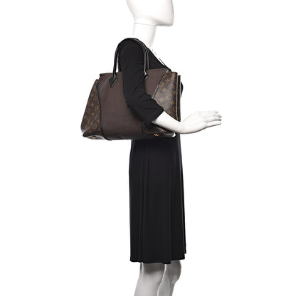 Louis Vuitton Veau Cachemire Monogram Tote W PM Chocolate 2 of 11