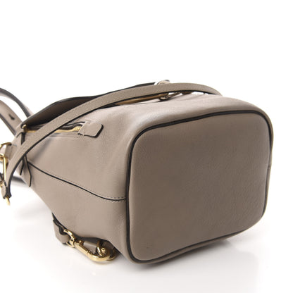 Chloe Suede Calfskin Small Faye Backpack Motty Grey 3 of 10