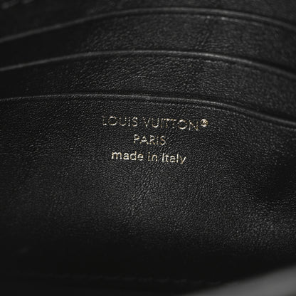 Louis Vuitton Calfskin LV Bloom Wallet On Chain Black 6 of 9