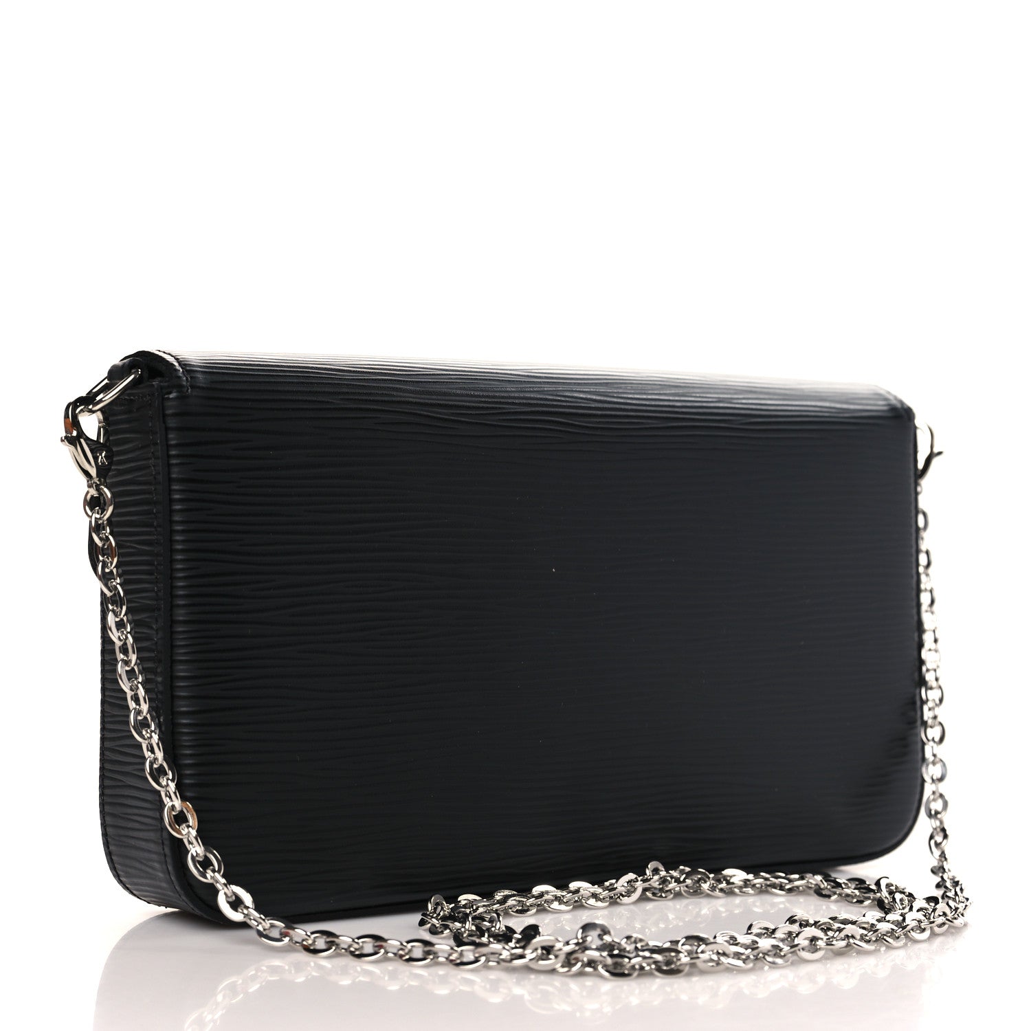 Louis Vuitton Epi Pochette Felicie Black 4 of 9